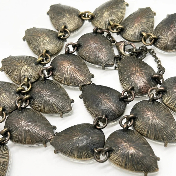 BaubleBar Faceted Jeweled Teardrop Necklace - Picture 4 of 4